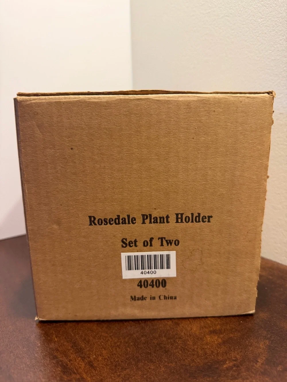 Southern Living at Home, Rosedale Plant Holder, 2pc set, # 40400, NIB Retired